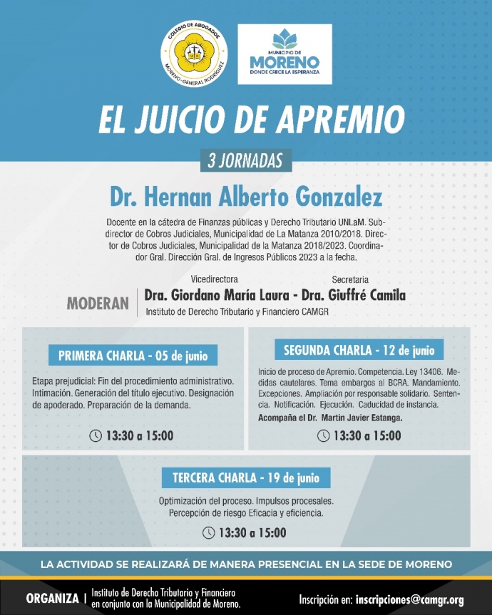 EL JUICIO DE APREMIO